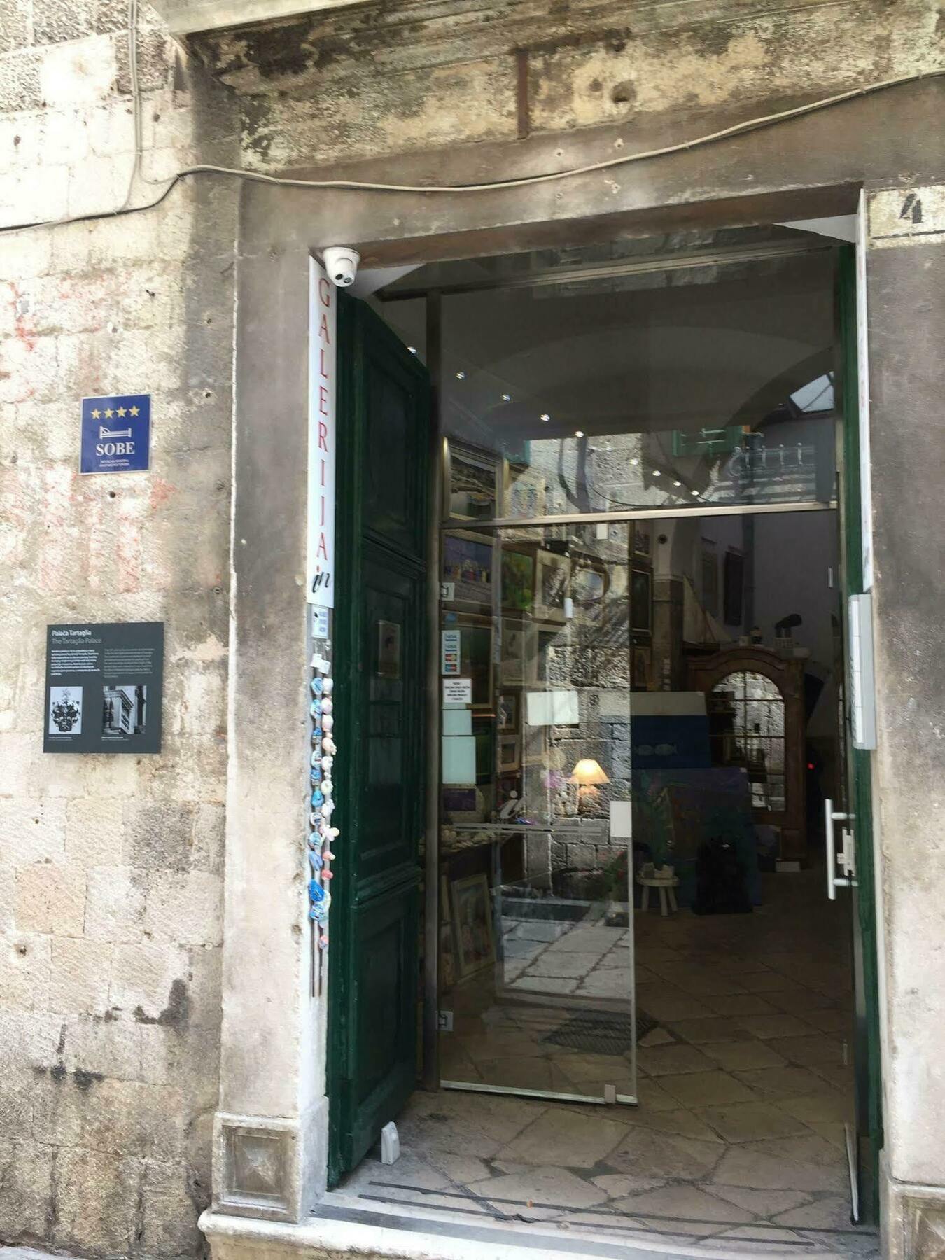 斯普利特 帕利斯塔尔塔利亚旅馆酒店 外观 照片